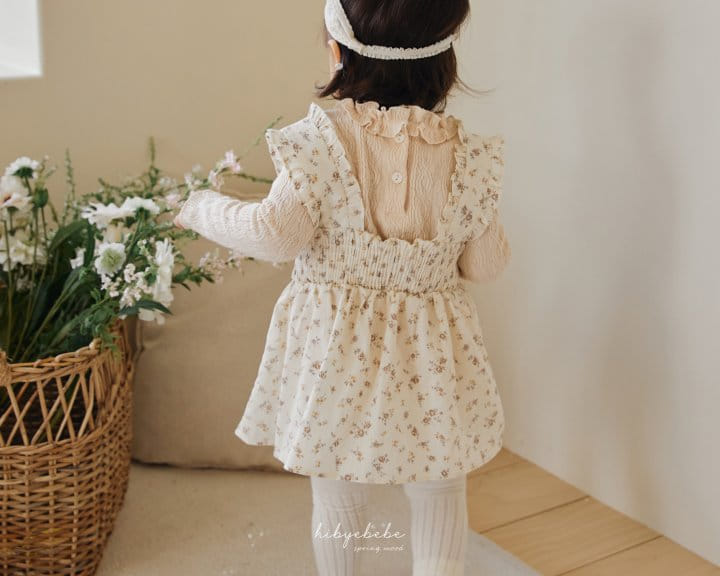 Hi Byebebe - Korean Baby Fashion - #babywear - Vely Smocking Dungarees Skirt - 9