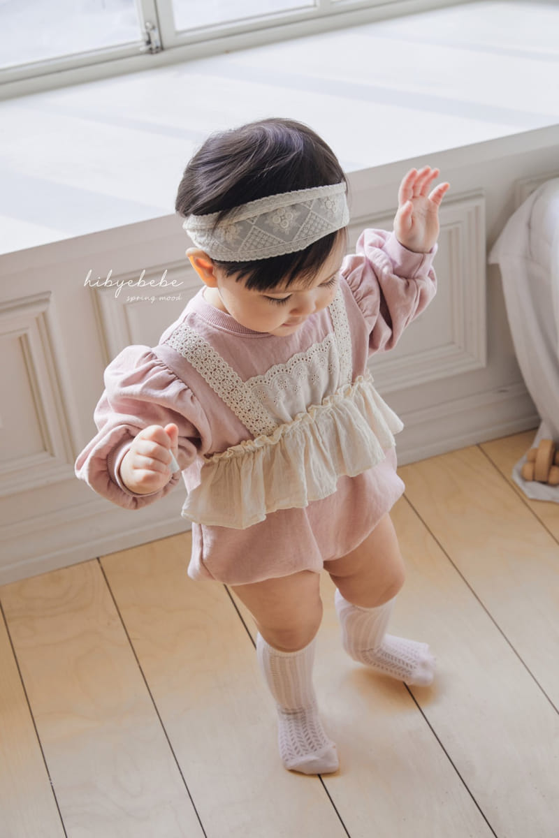 Hi Byebebe - Korean Baby Fashion - #onlinebabyshop - Mellani Frill Bodysuit - 9