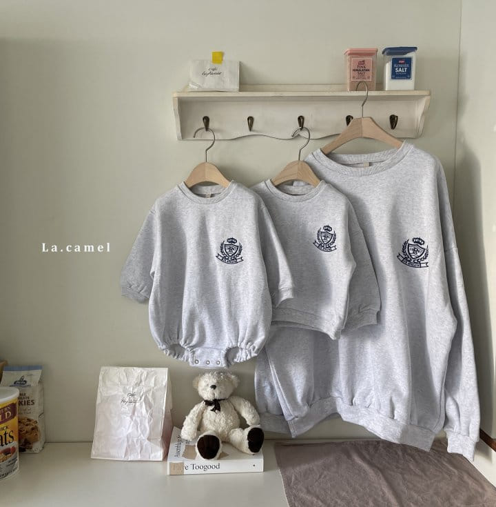 La Camel - Korean Baby Fashion - #babyootd - Crown Bodysuit - 5