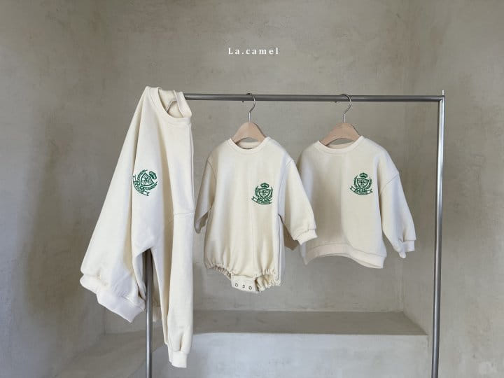 La Camel - Korean Women Fashion - #womensfashion - Mom Crown Sweatshirt - 9