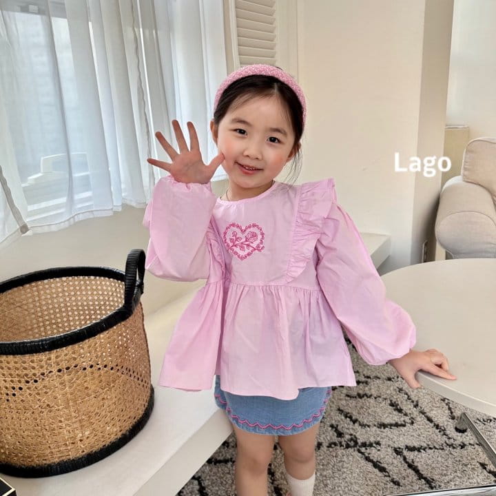 Lago - Korean Children Fashion - #minifashionista - Rose Blouse - 8