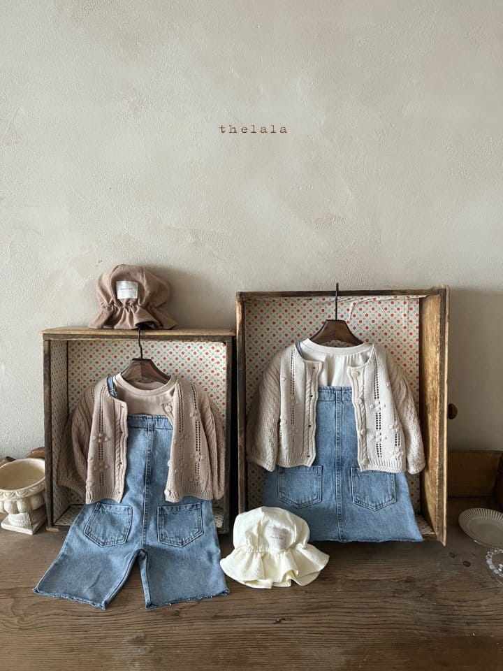 Lala - Korean Children Fashion - #prettylittlegirls - Paul Denim Overalls - 6