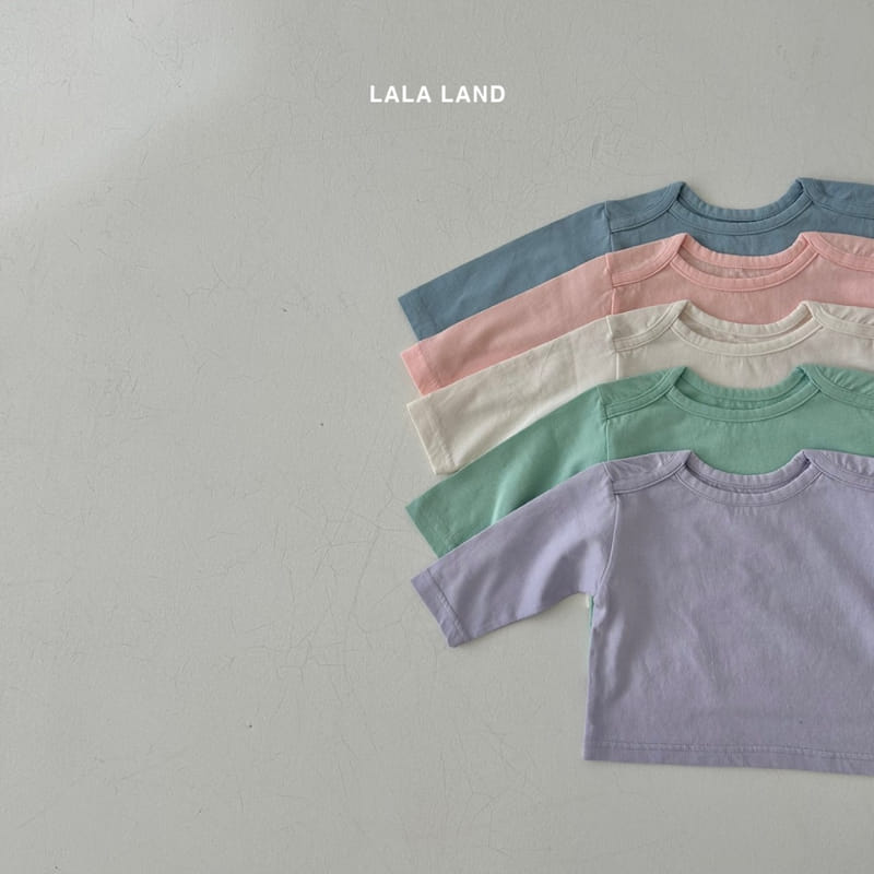 Lalaland - Korean Baby Fashion - #babyfashion - Bebe Shoulder Piping Tee