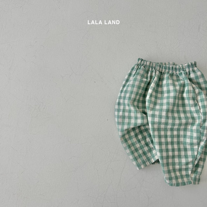 Lalaland - Korean Baby Fashion - #babyfashion - Bebe Check Pants - 9