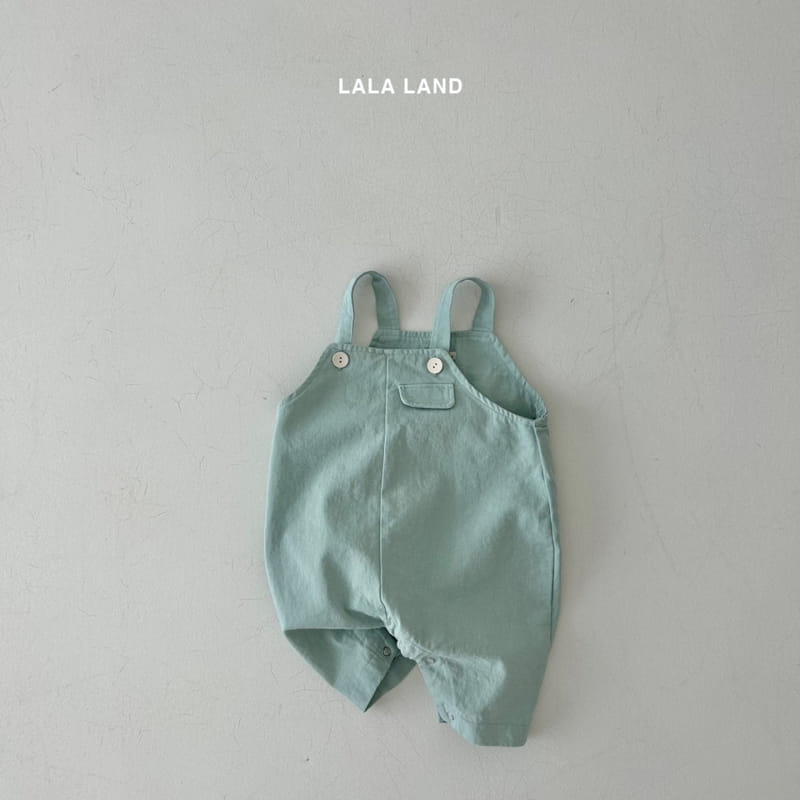 Lalaland - Korean Baby Fashion - #babyfever - Bebe Mini Dungarees - 9