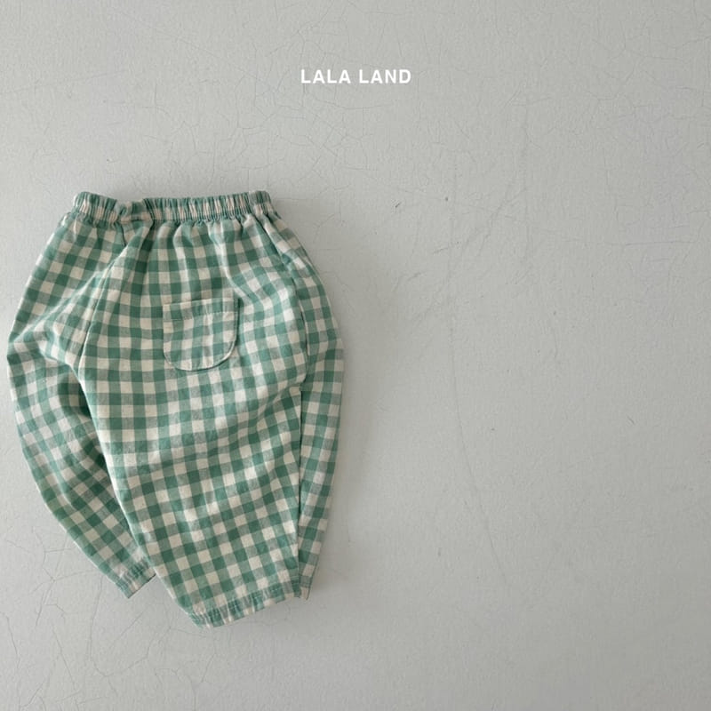 Lalaland - Korean Baby Fashion - #babyfever - Bebe Check Pants - 10