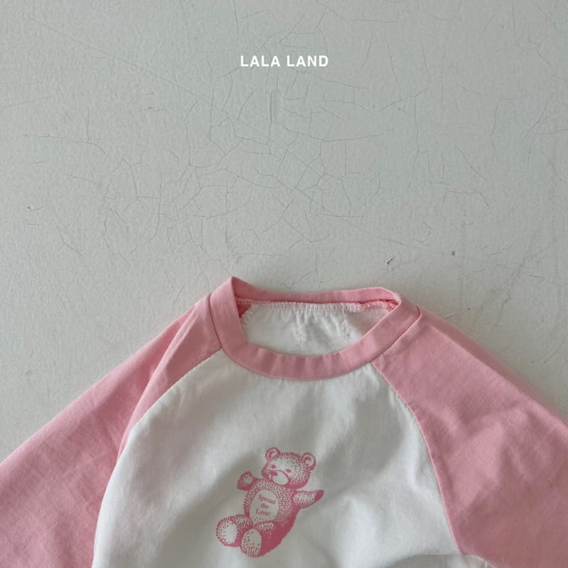 Lalaland - Korean Baby Fashion - #babyfever - Bebe Bear Tee - 2