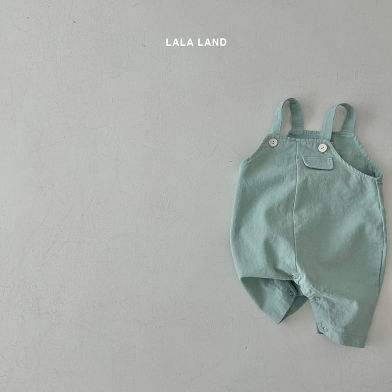 Lalaland - Korean Baby Fashion - #babygirlfashion - Bebe Mini Dungarees - 10