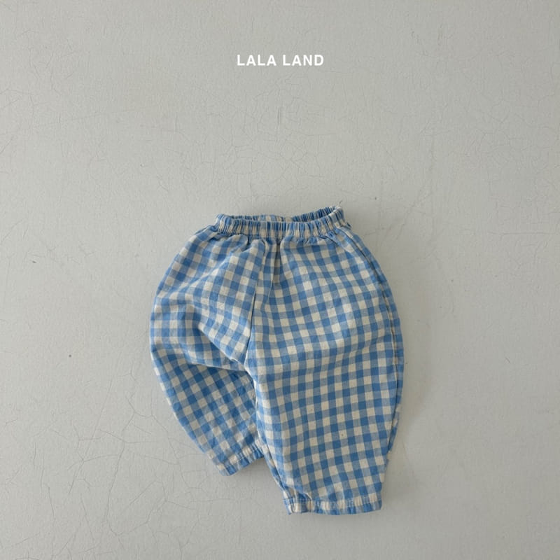 Lalaland - Korean Baby Fashion - #babygirlfashion - Bebe Check Pants - 11