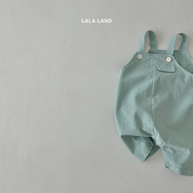 Lalaland - Korean Baby Fashion - #babylifestyle - Bebe Mini Dungarees - 11