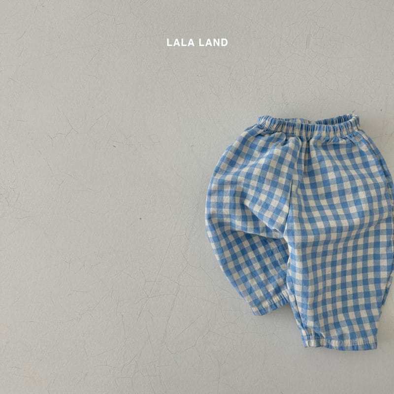 Lalaland - Korean Baby Fashion - #babylifestyle - Bebe Check Pants - 12