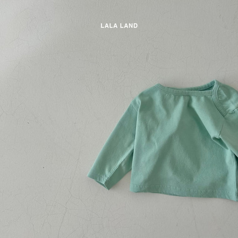 Lalaland - Korean Baby Fashion - #babyootd - Bebe Shoulder Piping Tee - 6