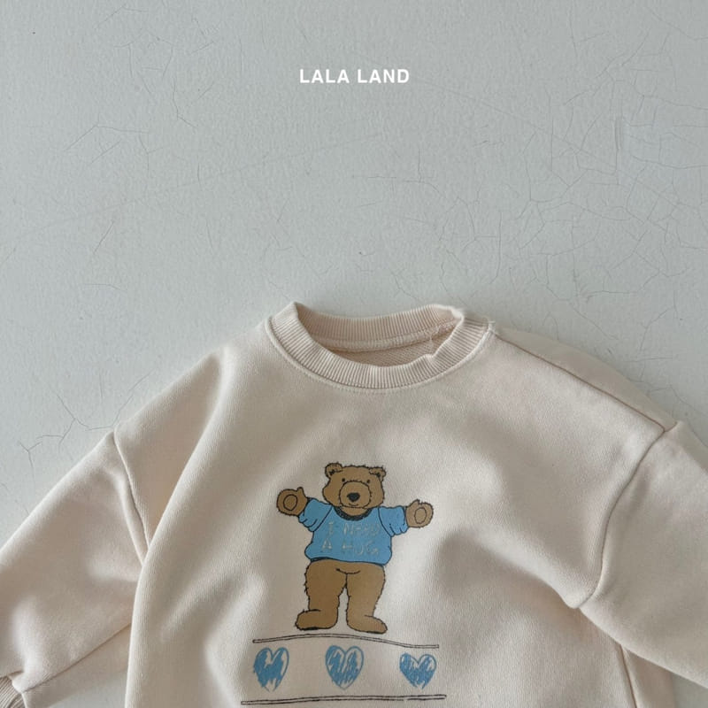 Lalaland - Korean Baby Fashion - #babyootd - Bebe Hug Bear Bodysuit - 9