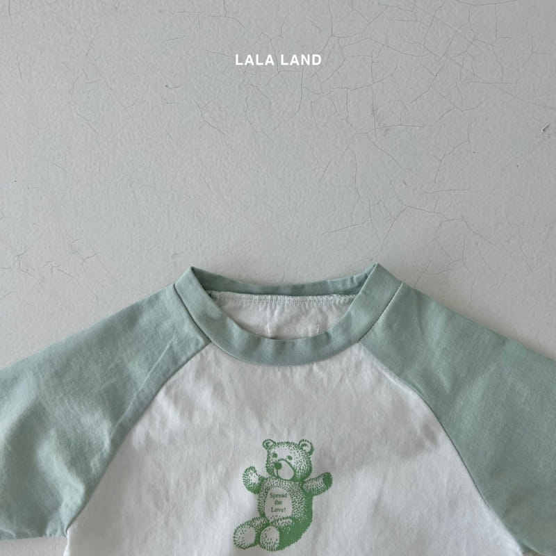 Lalaland - Korean Baby Fashion - #babyootd - Bebe Bear Tee - 6