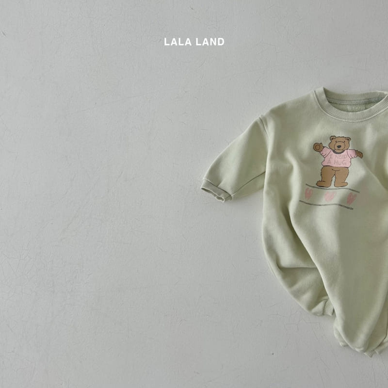 Lalaland - Korean Baby Fashion - #babywear - Bebe Hug Bear Bodysuit - 12