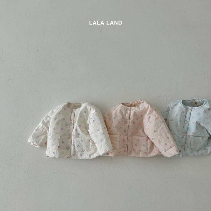 Lalaland - Korean Baby Fashion - #onlinebabyshop - Bebe Coco Ball Jacket - 2