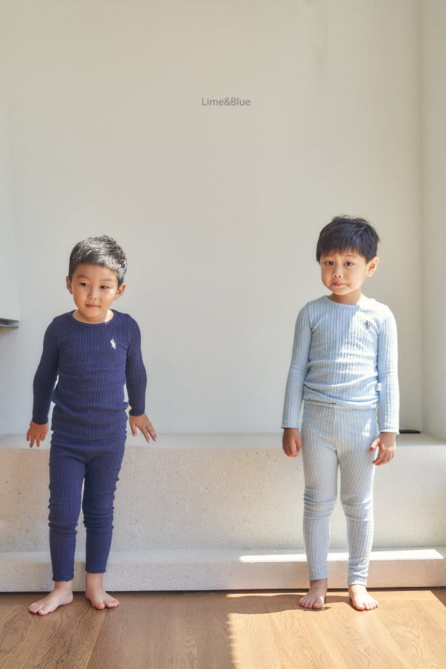 Lime & Blue - Korean Children Fashion - #Kfashion4kids - Lapa Club Love Me Easywear - 5