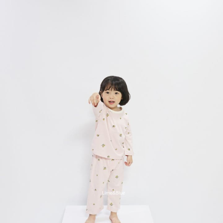 Lime & Blue - Korean Children Fashion - #childofig - Organic Olive Easywear - 5