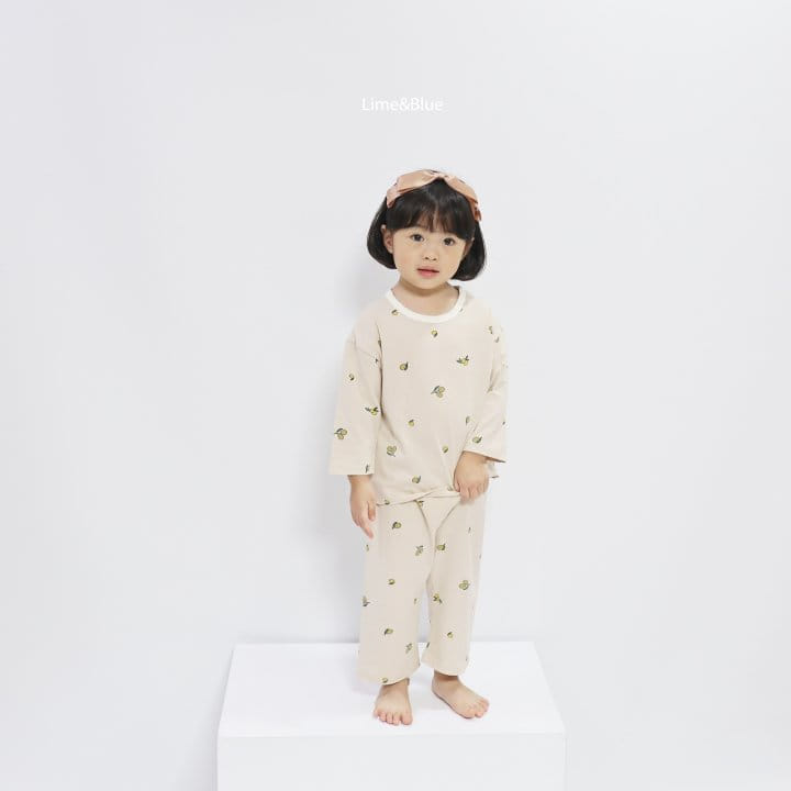 Lime & Blue - Korean Children Fashion - #kidsshorts - Organic Olive Easywear - 10