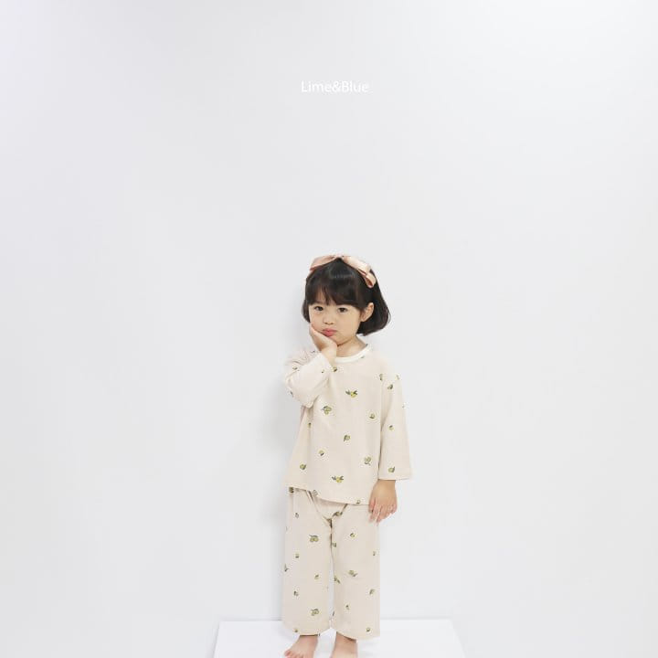 Lime & Blue - Korean Children Fashion - #kidsstore - Organic Olive Easywear - 11