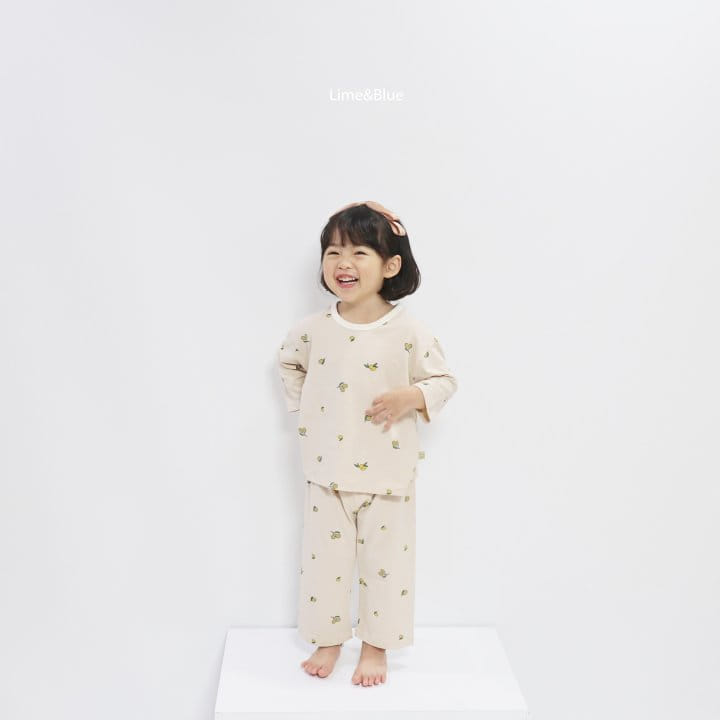 Lime & Blue - Korean Children Fashion - #kidzfashiontrend - Organic Olive Easywear - 12