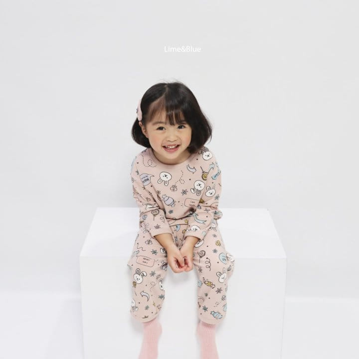 Lime & Blue - Korean Children Fashion - #minifashionista - Candy Rabbit Easywear - 6