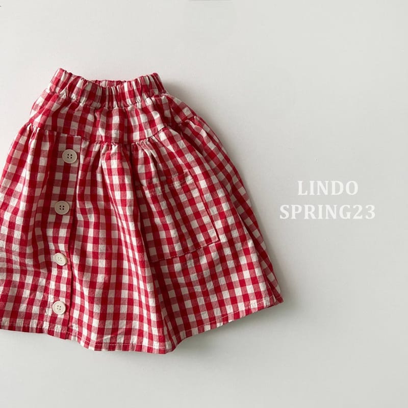 Lindo - Korean Children Fashion - #Kfashion4kids - Checo Skirt