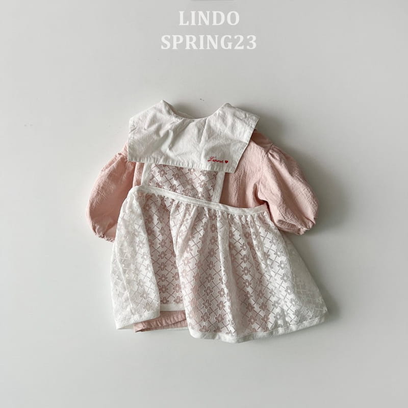 Lindo - Korean Children Fashion - #childofig - Lace Apron - 5