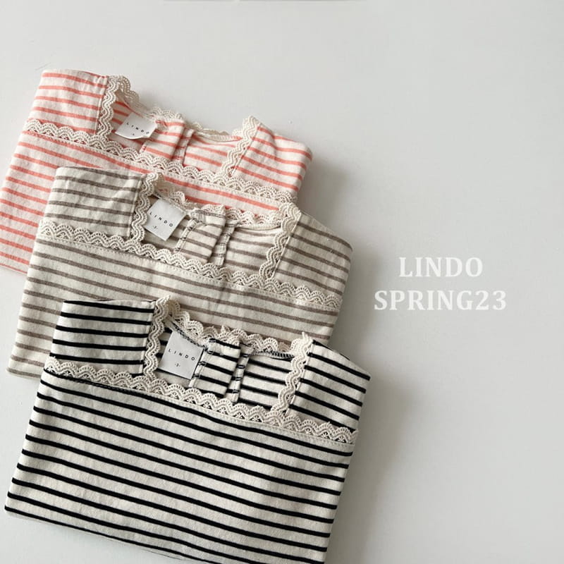 Lindo - Korean Children Fashion - #childrensboutique - Wefers Stripes Tee - 3