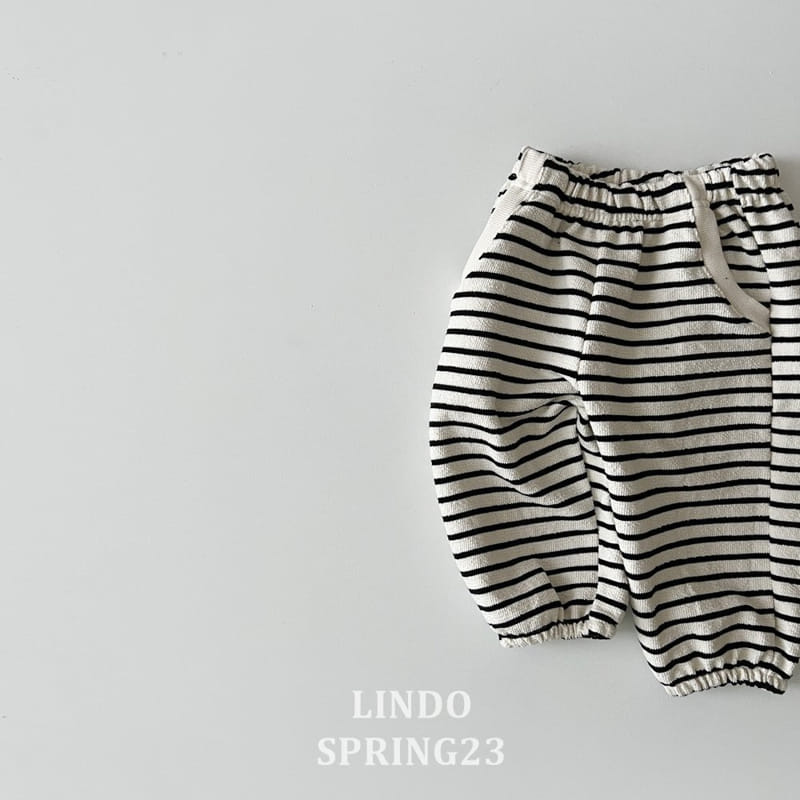 Lindo - Korean Children Fashion - #childrensboutique - Stripes Pants