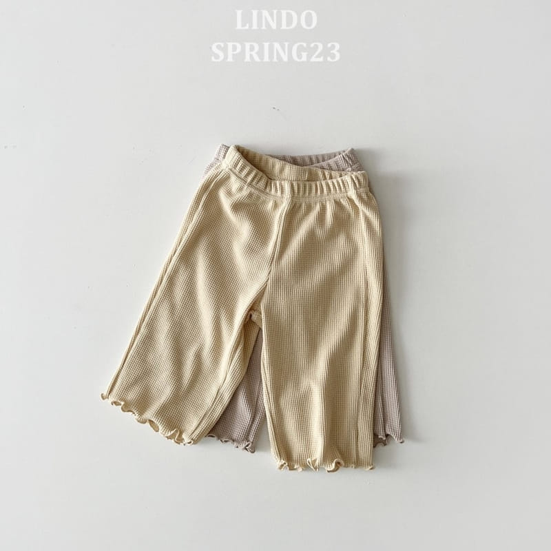 Lindo - Korean Children Fashion - #childrensboutique - Waffle Pants - 4