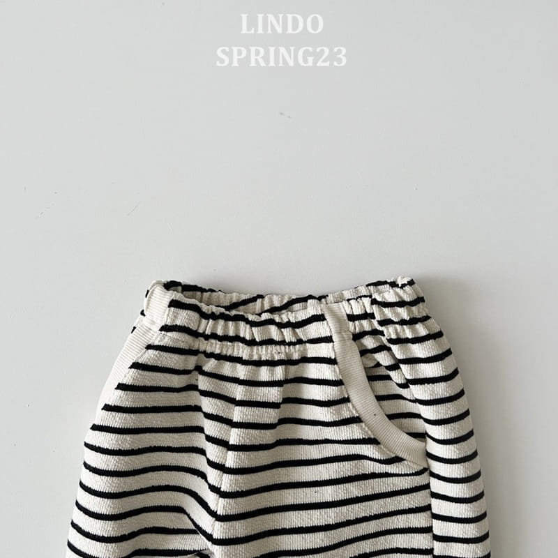 Lindo - Korean Children Fashion - #designkidswear - Stripes Pants - 2