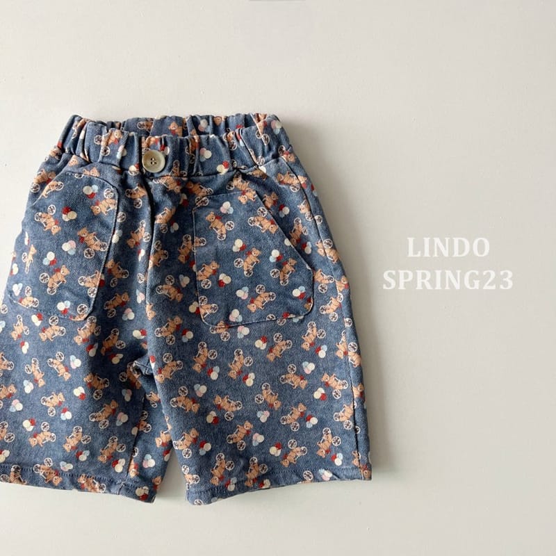 Lindo - Korean Children Fashion - #designkidswear - Melting Bear Pants