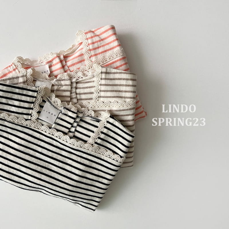 Lindo - Korean Children Fashion - #discoveringself - Wefers Stripes Tee - 5