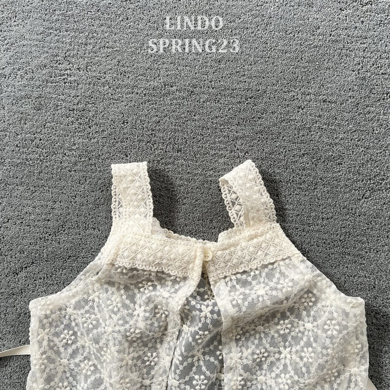 Lindo - Korean Children Fashion - #discoveringself - Lace Vest - 8