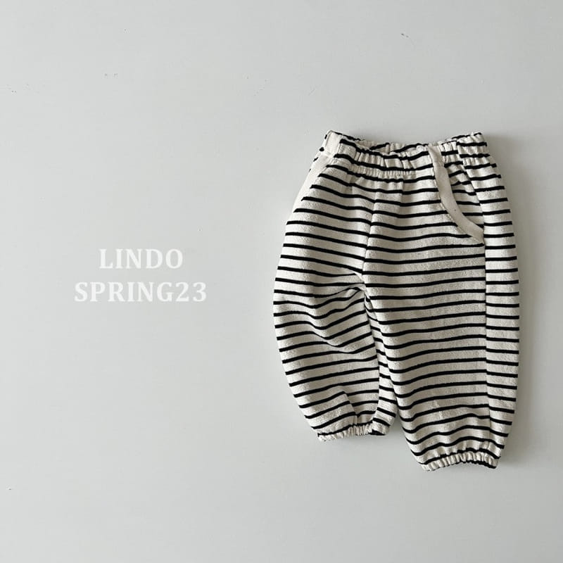 Lindo - Korean Children Fashion - #discoveringself - Stripes Pants - 3