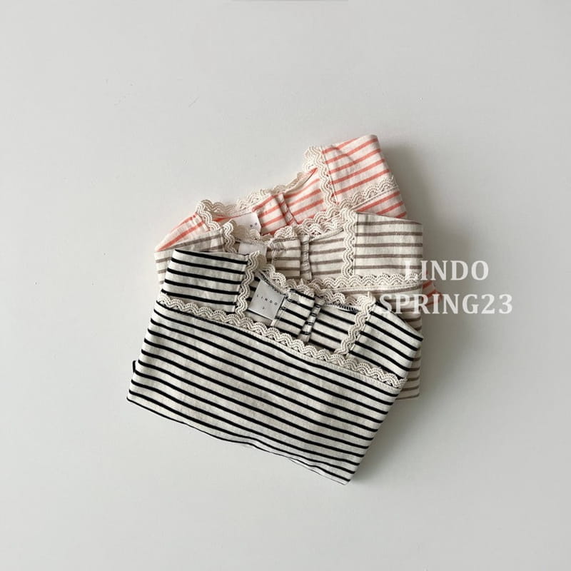 Lindo - Korean Children Fashion - #kidzfashiontrend - Wefers Stripes Tee - 9