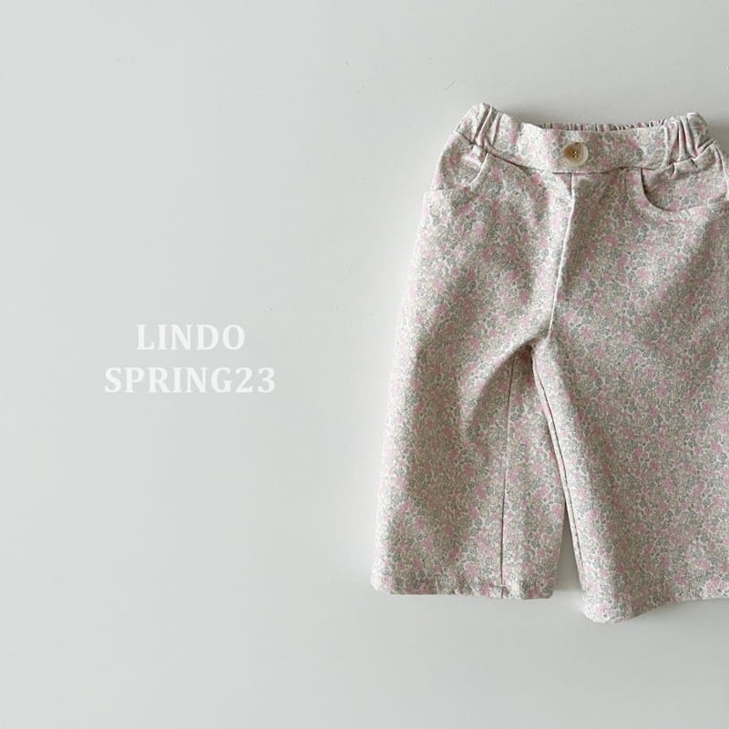 Lindo - Korean Children Fashion - #kidzfashiontrend - Amor Flower Pants