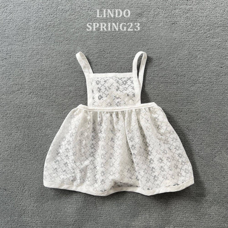 Lindo - Korean Children Fashion - #littlefashionista - Lace Apron