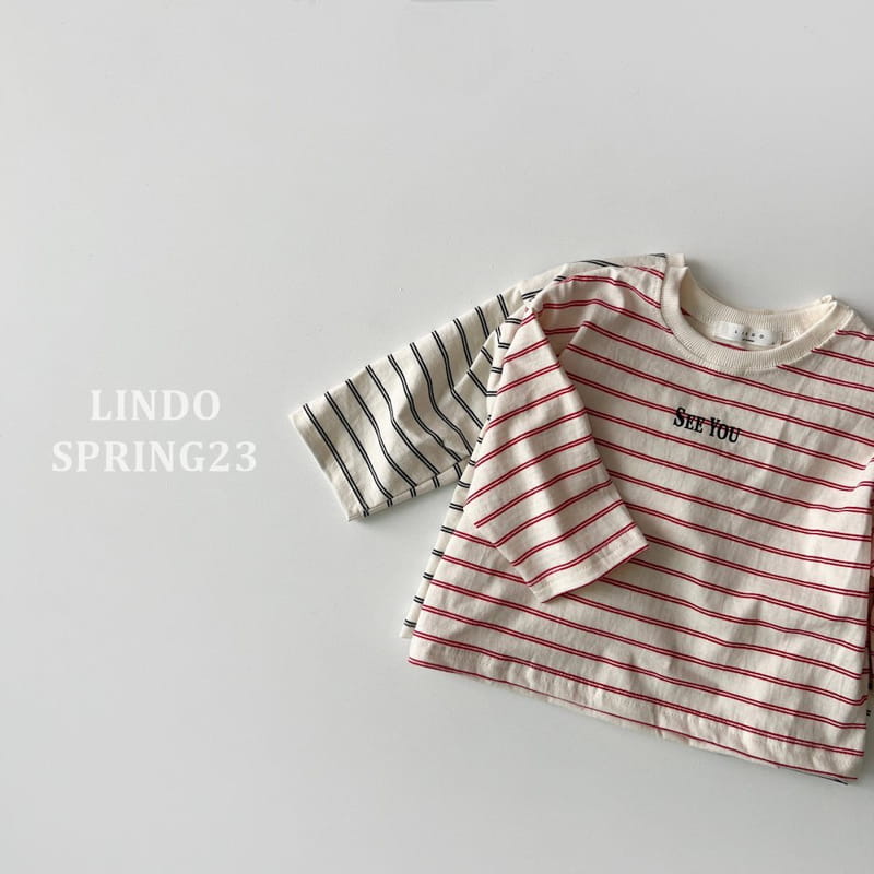 Lindo - Korean Children Fashion - #magicofchildhood - C  U Stripes Tee