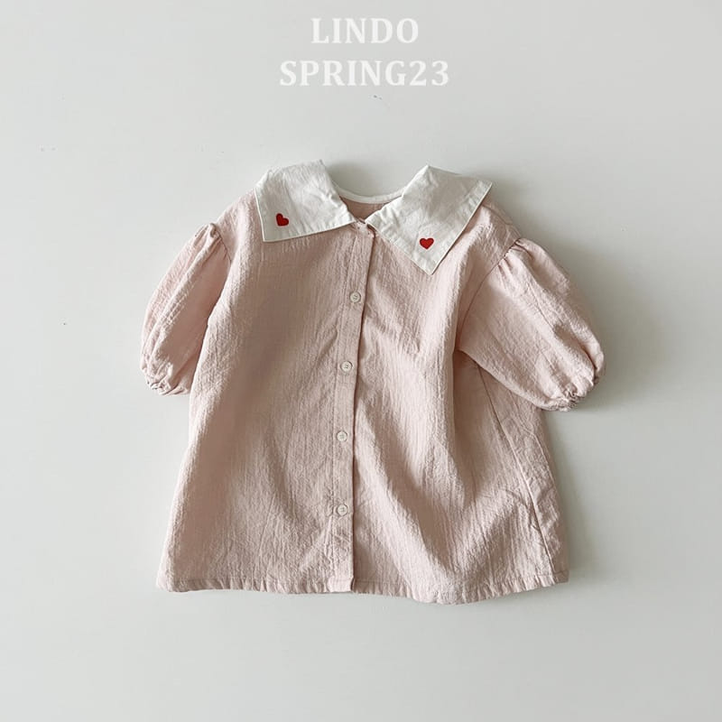 Lindo - Korean Children Fashion - #magicofchildhood - Lamor Collar one-piece