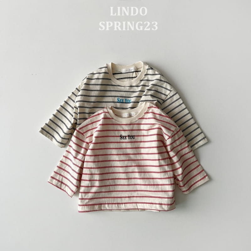 Lindo - Korean Children Fashion - #toddlerclothing - C  U Stripes Tee - 5