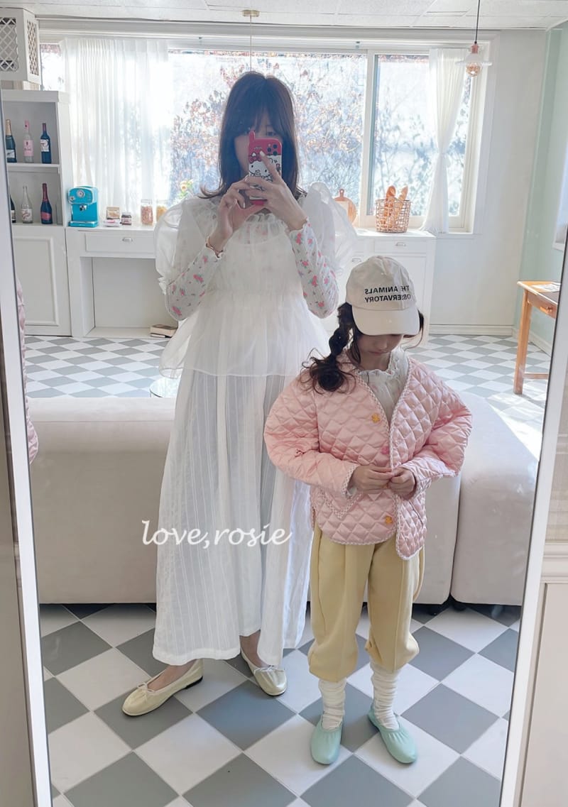 Love Rosie - Korean Children Fashion - #magicofchildhood - Eyelet Tee with Mom - 7