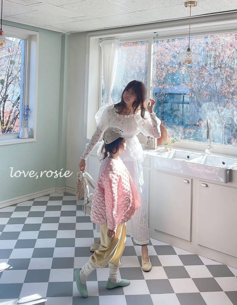 Love Rosie - Korean Children Fashion - #minifashionista - Eyelet Tee with Mom - 8