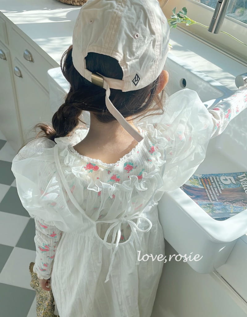 Love Rosie - Korean Children Fashion - #todddlerfashion - Eyelet Tee with Mom - 10