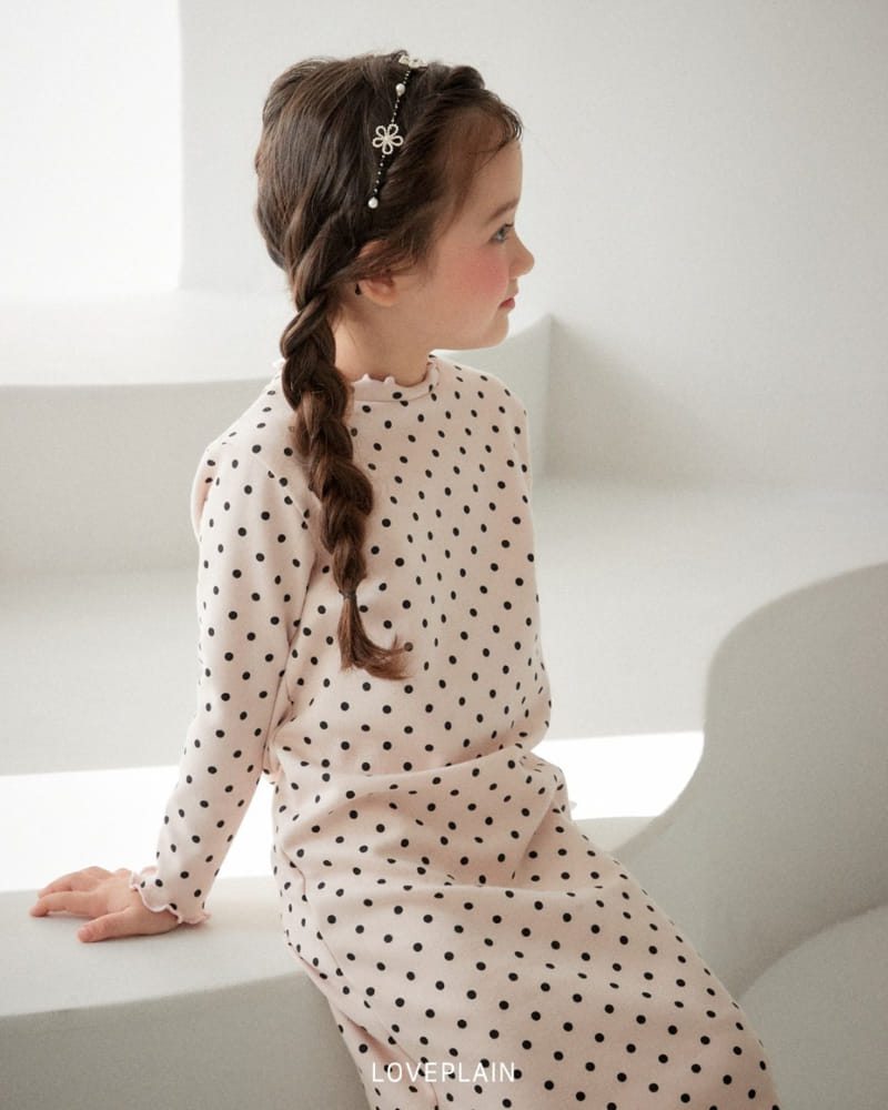 Loveplain - Korean Children Fashion - #littlefashionista - Dot One-piece - 6