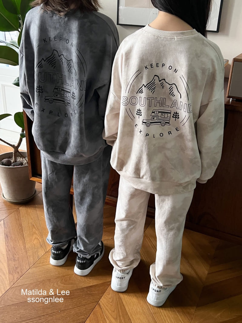 Matilda & Lee - Korean Children Fashion - #Kfashion4kids - Water Paint Sweatshirt - 6