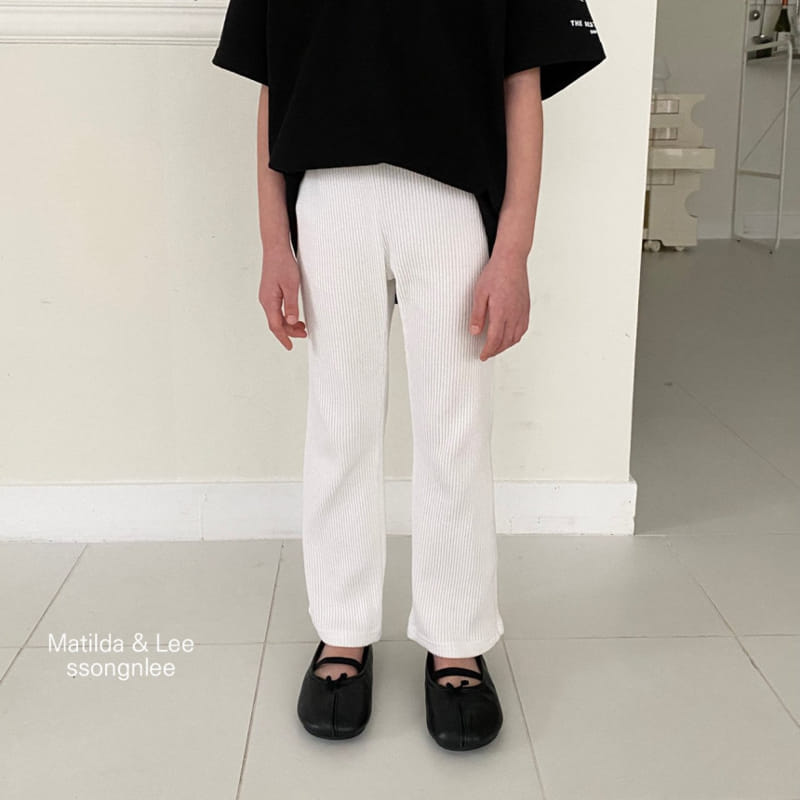 Matilda & Lee - Korean Children Fashion - #Kfashion4kids - Rib Pants