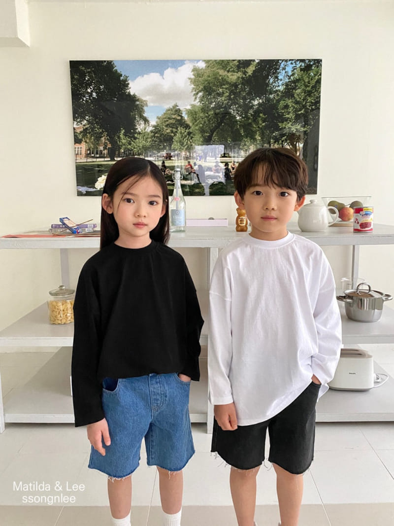 Matilda & Lee - Korean Children Fashion - #Kfashion4kids - Lettering Label Tee - 5