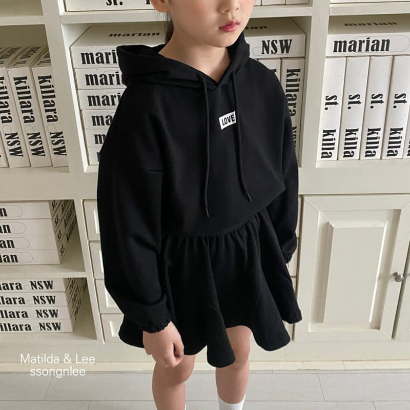 Matilda & Lee - Korean Children Fashion - #childofig - Love Skirt Top Bottom Set - 6